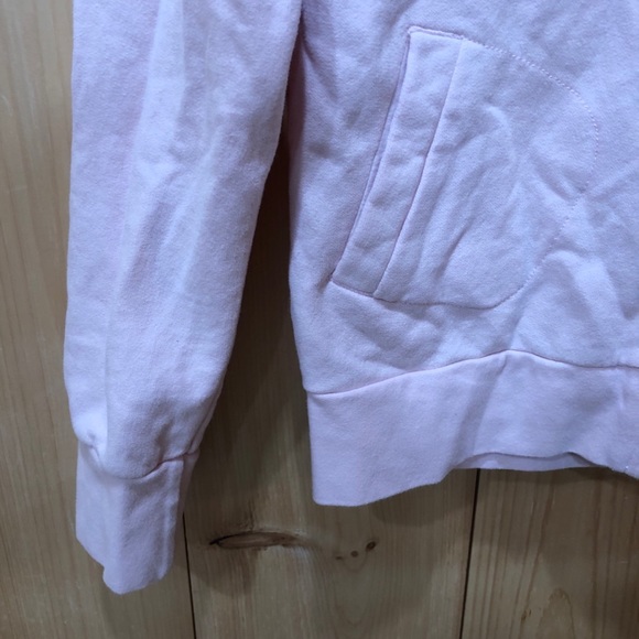 Gap Kids Hooded Zip Up Girls Jacket, pink - Picture 3 of 7
